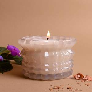 clear <b>glass</b> candle holder ideal <b>for</b> home <b>decoration</b> party lighting wedding centerpiece or gifting use - Product Image 5