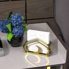 SolarGlow Chic Metal Napkin Decor for Trendy Tables - Product Image 2