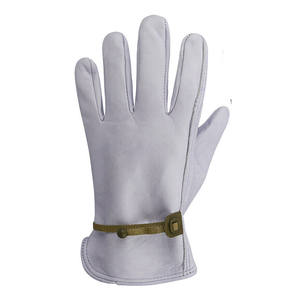 ถุงมือหนังสำหรับงานทนทานกันความชื้น10นิ้วสำหรับการขับรถก่อสร้างอุตสาหกรรม - Product Image 2