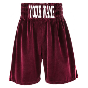 กางเกงขาสั้นมวยไทยทำจากผ้าซาตินใส่ได้ทั้งชายและหญิง100% ออกแบบได้ตามที่ต้องการเหมาะสำหรับใส่สบายมีโลโก้ออกแบบได้ตามต้องการ - Product Image 1