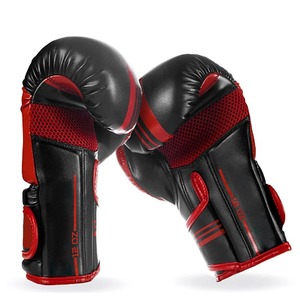 Guantes de Boxeo de Cuero Vacuno Genuino de Alta Calidad, con Logotipo Personalizado, Correa Ajustable, Guantes de Entrenamiento para Marcas Privadas y Gimnasios - Product Image 3