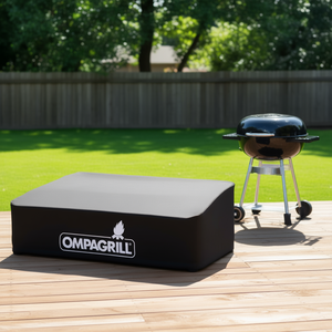 CBPLANCHA2 Black Barbecue Cover 77x49x25cm Essential <b>BBQ</b> Accessory - Product Image 3