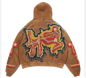 Hot Style Premium Quality Sun Fade Effect Hombres Custom Oversized Vantage Hoodies Custom mens HOODIE - Product Image 4