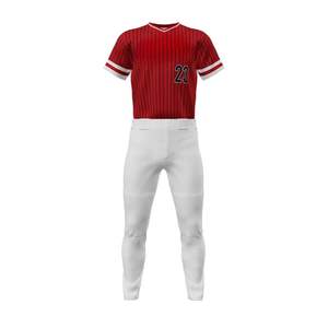 Camiseta de béisbol personalizable, conjunto de pantalón transpirable de secado rápido, torneos profesionales para la universidad, impreso, nombre del equipo, número, precio - Product Image 2