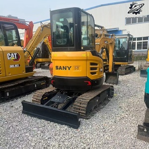 Mini-excavatrice sur chenilles d'occasion Sany SY26U, 2,68 tonnes, godet de 0,07 m³, marque chinoise d'origine, faible nombre d'heures, certifiée CE - Product Image 4