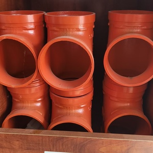 Tubería de Acero Soldada con Recubrimiento EP/PE Rojo Brillante, Tubería Resistente a la Corrosión para Sistemas de Protección Contra Incendios en Edificios - Product Image 3
