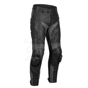 Export Quality <b>Plus</b> <b>Size</b> Men Breathable <b>Leather</b> Motorbike <b>Pant</b> Strong Material Comfortable Fit Safety Stitching Fine All Seasons - Product Image 1