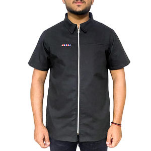 Uniforme profesional Barbar diseñado para comodidad y durabilidad con tela de alta calidad para uso en barbería y salón - Product Image 2