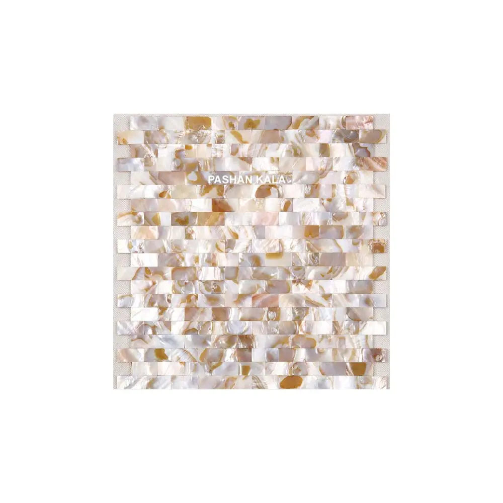 Nhà Máy Trực Tiếp Trang Trí 300*300 Mẹ Ngọc Trai Tự Nhiên Seashell Mosaic Trong Kho Cho Nhà Bếp Và Phòng Để Tường Lau Gạch Yêu cầu