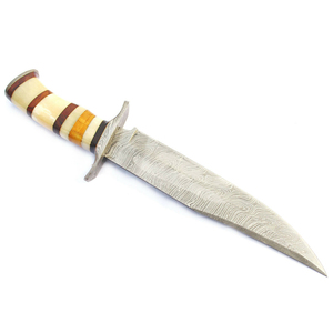 Couteau de chasse en acier damas de haute qualité fabriqué dans de nouveaux matériaux Couteau de chasse damas de meilleure conception - Product Image 5