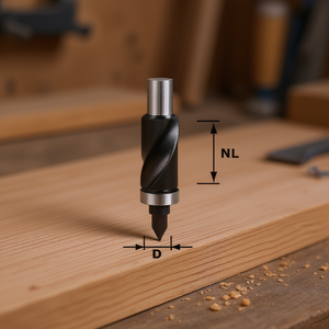 Festool Carbide Tipped <b>Router</b> <b>Bits</b> HW S8 D12,7/NL25 Edge <b>Trimming</b> Cutter - Product Image 3