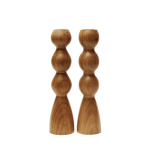 Design classique décoratif bougeoir décoration de la maison photophore bougeoir votif de luxe qualité bois bougeoir à vendre - Product Image 3