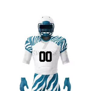 Kit de football américain Match Day avec tissu de niveau professionnel et matériau respirant Kit de football américain - Product Image 4