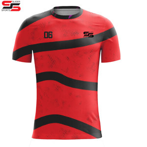 Jersey de fútbol con logotipo de patrocinador bordado personalizado de alta calidad, uniforme deportivo, camiseta de fútbol clásica por sublimación para adultos y niños - Product Image 4