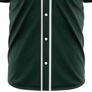 Custom Vintage Baseball Jerseys for Mens Mesh Button up <b>Cheap</b> Blank Baseball Shirt. - Product Image 4