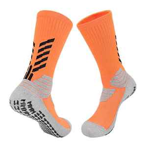 2025 Hot Selling High Quality Custom Sport Grip Socks Anti <b>slip</b> Athletic Football Socks With Custom logo - Product Image 3
