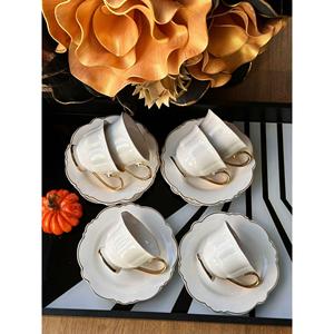 Rosa & più tazza di caffè turco Perla 12 pezzi per 6 persone