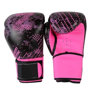 Guantes de Boxeo de Piel Sintética con Logotipo Personalizado, Guantes Profesionales de Entrenamiento y Sparring para Boxeo y Kickboxing - Product Image 2