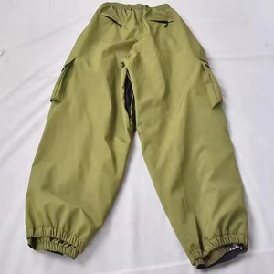Pantalones de esquí holgados para hombre, Material Polartec, impermeables, para invierno, para exteriores, snowboard, ropa de calle, estilo Hip Hop cálido, holgado - Product Image 2