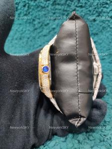 2025 Meilleur vendeur fournisseur fabricant grossiste exportateur bon prix Vvs Icedout montres pour hommes femmes cadeaux d'anniversaire - Product Image 4