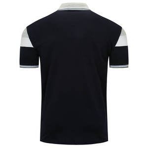 เสื้อเชิ้ตปักโลโก้ที่กําหนดเองผ้าฝ้าย 95% 5% สแปนเด็กซ์ผู้ชายกอล์ฟชุดธุรกิจเสื้อโปโลสีทึบ - Product Image 5