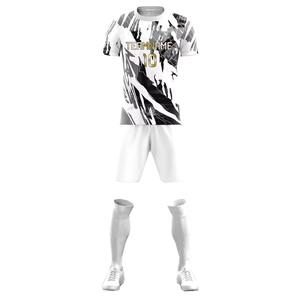 Uniformes de football en polyester avec impression de logo personnalisée, design personnalisé, uniforme de football de la meilleure qualité pour les vêtements de sport, service OEM - Product Image 1