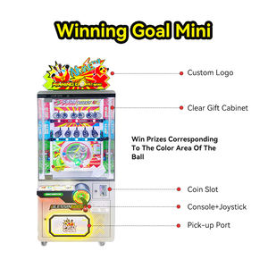 LEON Winning Goal Mini Machine d'Arcade à Monnayeur pour Enfants, Jeu d'Intérieur, Construction en Acier Inoxydable et Plastique, Rechargeable - Product Image 2