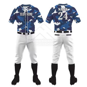 Uniforme de Béisbol Personalizado 2026, Diseño Nuevo, Uniforme de Béisbol con Logotipo Personalizado, Uniforme de Béisbol Más Vendido - Product Image 2