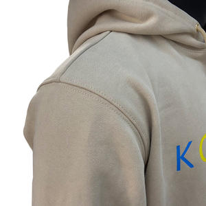 Sudaderas con capucha de lana para hombre de invierno 100% algodón pesado con logotipo personalizado con bolsillo, ajuste cuadrado de alta calidad - Product Image 5