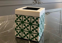 Ensemble de brûleurs à bakhoor magnétiques en os incrusté faits à la main, écologiques, pour encens indien, parfum aromatique, toutes saisons, Artisanat Emporique