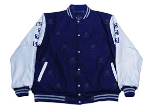 Profesional Premium 100% lana genuina cuerpo cuero personalizado bordado trabajo soporte a prueba de viento Letterman diseño frontal mejor - Product Image 2