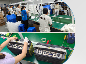 V5.1 2600mAh 배터리 용 무선 마이크 1 개가있는 소형 PA 시스템 스피커 야외 노래방 기계 - Product Image 6