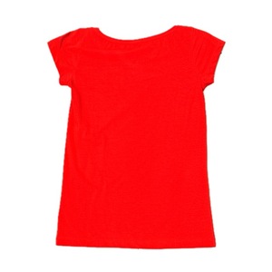 เสื้อยืดยาวลำลองสำหรับผู้หญิงเสื้อยืดสีพื้นทรงหลวมแขนสั้นขนาดพลัสไซส์ - Product Image 6