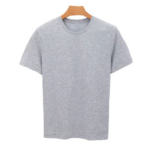 Camiseta de hombre 100% algodón ropa de calle de lujo Camiseta de cuello redondo en blanco de gran tamaño para hombres y mujeres fábrica al por mayor impresión personalizada - Product Image 6