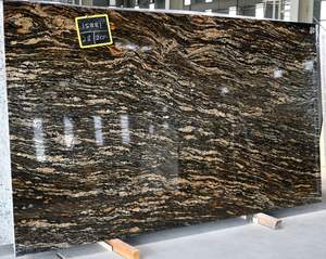 Granito Natural 100% Pulido Dorado Fusion, Losa Grande Moderna, Ecológico y Duradero para Fachadas de Edificios y Villas - Product Image 1