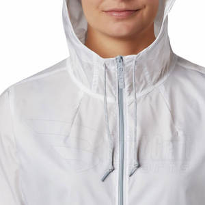 Chaqueta cortavientos de uso informal resistente al por mayor hecha de tejido de poliéster impreso Technics - Product Image 5