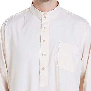 Nouvelle conception 2025, prix de gros, vêtements islamiques, robes de Ramadan, taille adulte, nouvelle conception, confortables, robes pour hommes - Product Image 5