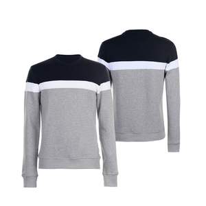 Asequible suave liso sudaderas de moda transpirable cuello redondo sudadera minimalista sudaderas para hombres - Product Image 4
