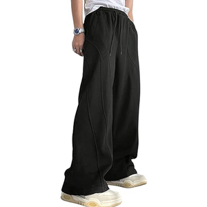 กางเกงวอร์มผ้าลูกฟูกลำลองสำหรับผู้ชายกางเกงวิ่งจ๊อกกิ้งผ้าขนแกะผ้าฝ้ายออกแบบโลโก้ได้ตามต้องการ - Product Image 1