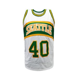 Hombres # Camiseta de baloncesto 40, letras y números bordados, chaleco holgado y transpirable sin mangas con cuello redondo para entrenamiento, uso informal - Product Image 4