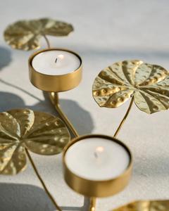 Pot de bougie unique en béton bougeoir de mariage bougeoir de vacances festif - Product Image 4