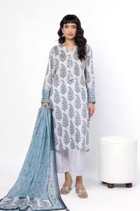 2025 vestido de algodón de césped bordado completo de alta calidad para mujer MOQ bajo venta al por mayor hecho en fábrica Shalwar Kameez conjunto indio pakistaní - Product Image 2