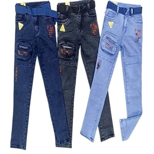 Pantalones Vaqueros Rectos RFD de Lujo con Doble Bolsillo y Parches Únicos, Transpirables, Anti-Pilling, OEM Disponible, Técnicas de Lavado Especiales - Product Image 1