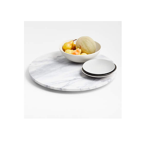 ชั้นวางเค้กหินอ่อนที่เป็นเอกลักษณ์สำหรับตกแต่งที่วางเค้กรูปทรงกลม - Product Image 3