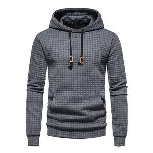 Automne hommes et femmes même Style couleur unie décontracté sweat à capuche de sport ample mode grande poche à manches longues Couple sweat - Product Image 1