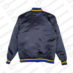 Chaqueta Universitaria de Invierno de Lana 100% de Primera Calidad con Logotipo Personalizado de Secado Rápido y Manga Regular para Hombre y Mujer - Product Image 3