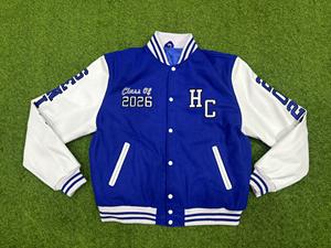 Chaquetas Varsity para Hombre, Estilo Urbano, Bordado en Chenilla, Transpirables, para Invierno, Fabricantes OEM - Product Image 2