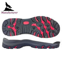 Semelles en caoutchouc MD antidérapantes et durables de la marque Wolf, conçues pour les aventures en montagne et les chaussures de randonnée