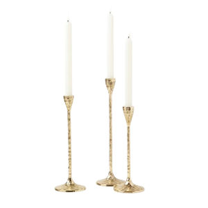 Bougeoir en métal en laiton martelé et chandelier Design Unique fait à la main écologique noël pâques décor à la maison prix bas - Product Image 1