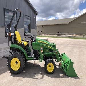 Best Price John Deeree 2025R 4WD <b>Walking</b> <b>Machinery</b> Tractor with Front Loader BackHoe and Lawn Mower - Product Image 3